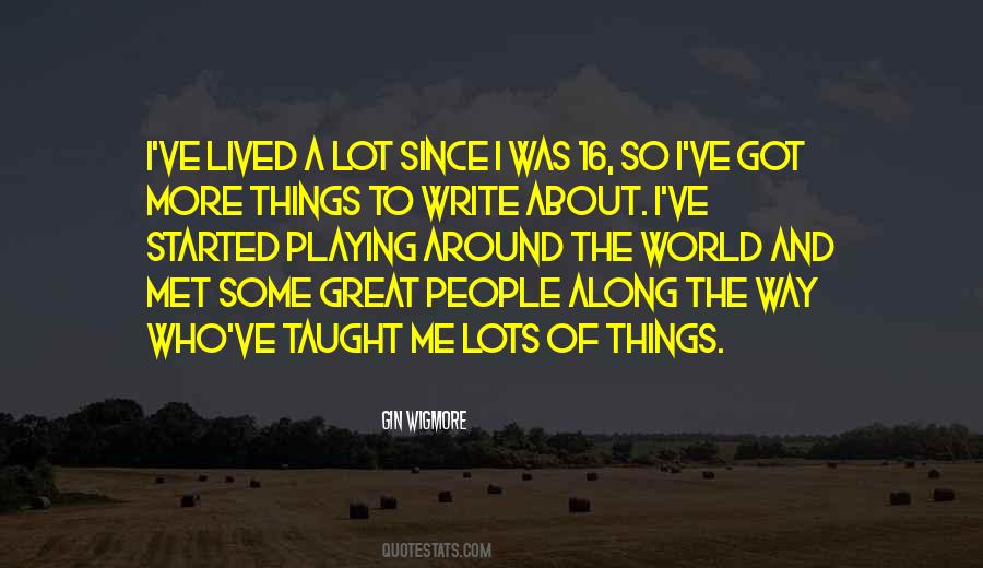 Some Great Quotes #1223369