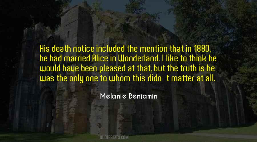 Quotes About Melanie #100427 Quotes About Melanie #100427
