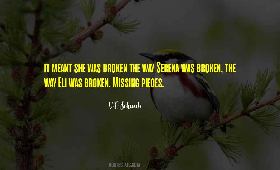 Some Things Are Meant To Be Broken Quotes #715029
