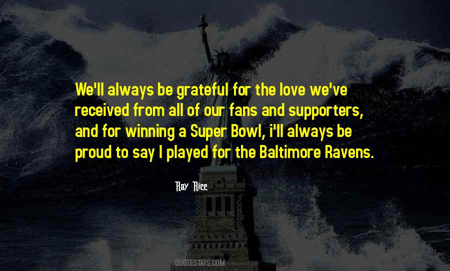 Quotes About Ray Rice #1840137