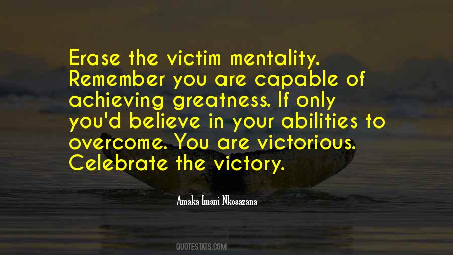 Quotes About Achieving Victory #1348792