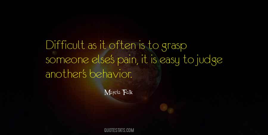 Someone Else's Pain Quotes #1302139