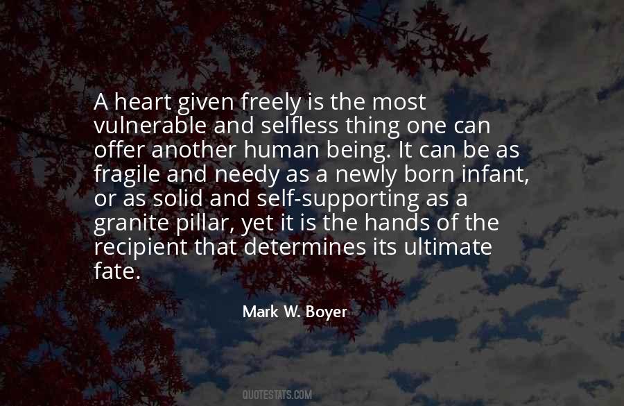 Quotes About Being Vulnerable To Love #1395291