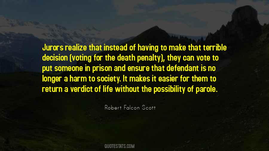 Someone In Prison Quotes #512610