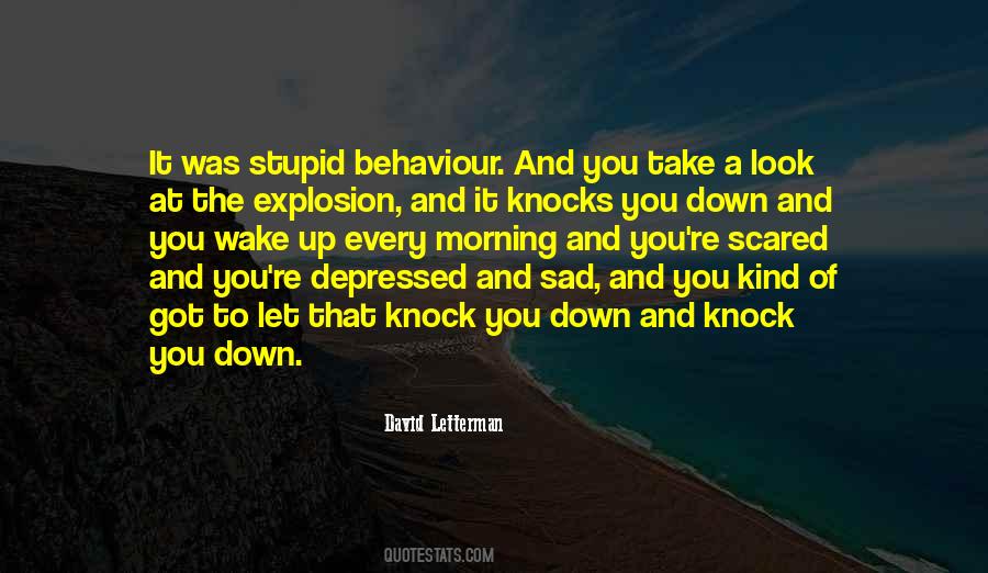 Someone Knocks You Down Quotes #1249678