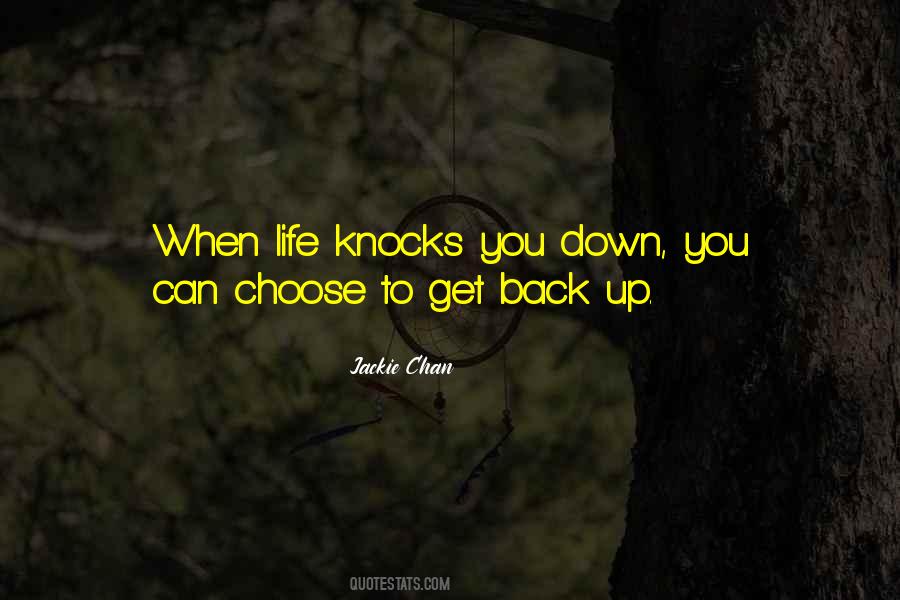 Someone Knocks You Down Quotes #1490450