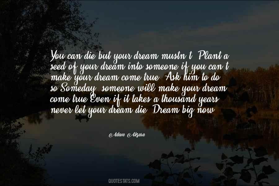 Someone Someday Quotes #1539073