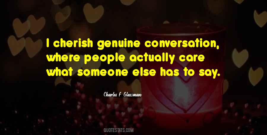 Someone To Care Quotes #3477