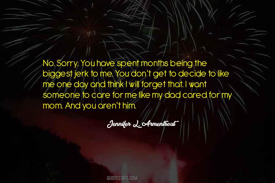 Someone To Care Quotes #495