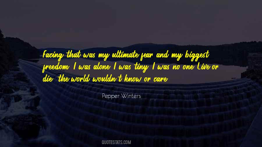 Someone To Care Quotes #8071