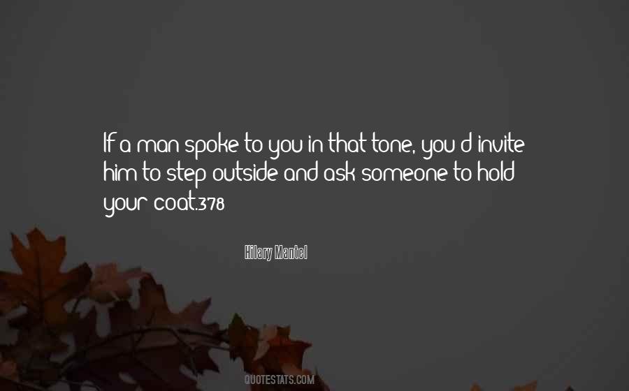 Someone To Hold Quotes #1316196