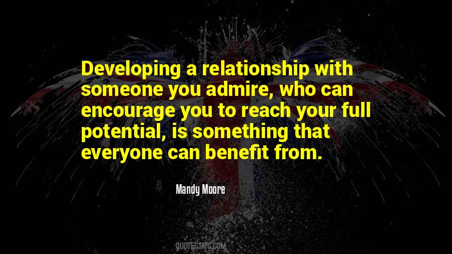 Someone You Admire Quotes #760448