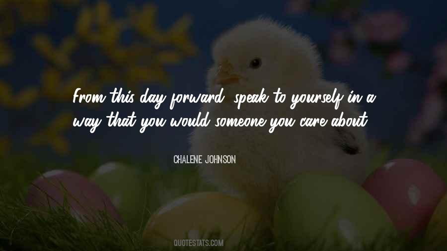 Someone You Care Quotes #194419