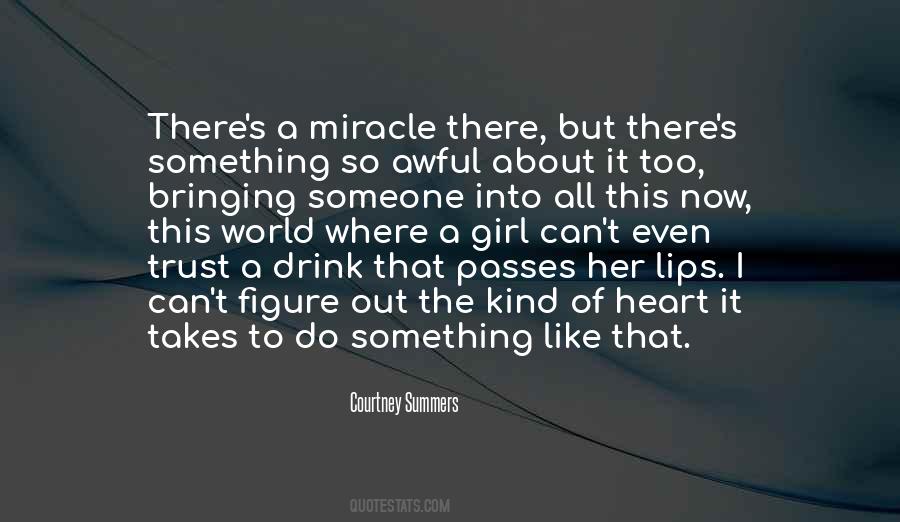 Something About Her Quotes #156254