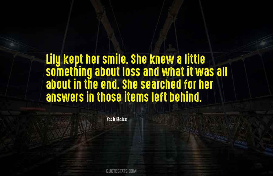 Something About Her Smile Quotes #831214