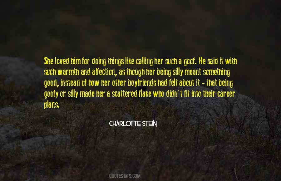 Something About Him Quotes #26339