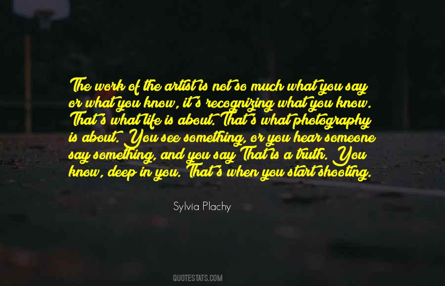 Something About Life Quotes #112793