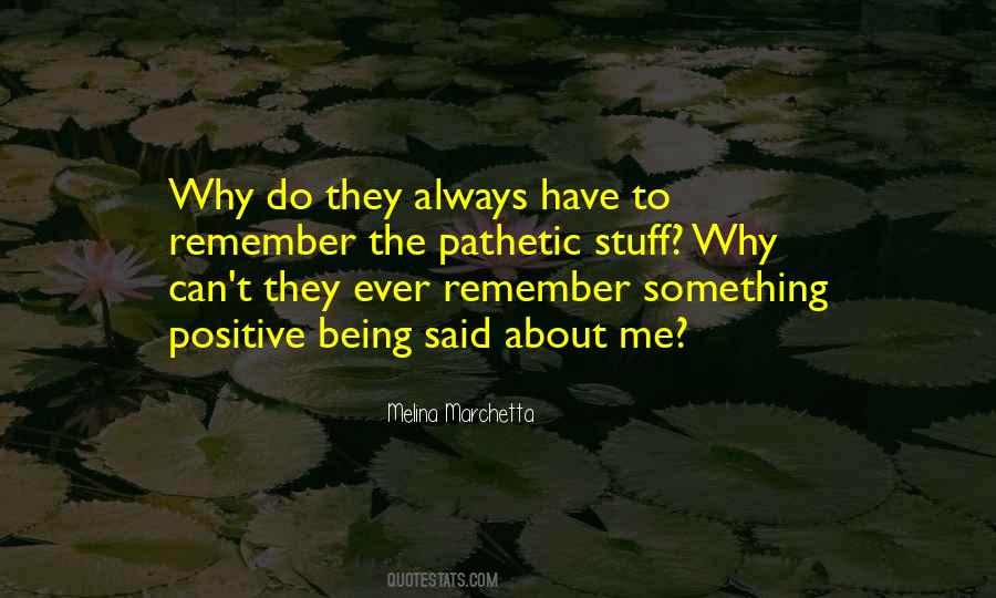 Something About Me Quotes #70478
