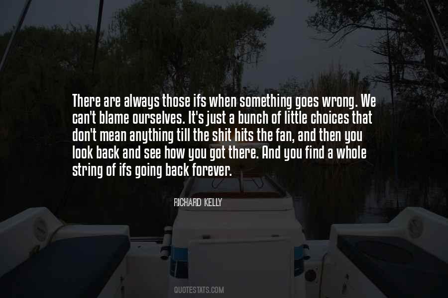 Something Always Goes Wrong Quotes #1595228