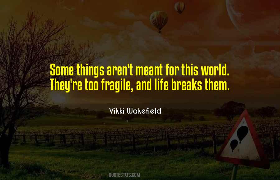Something Aren't Meant To Be Quotes #599311