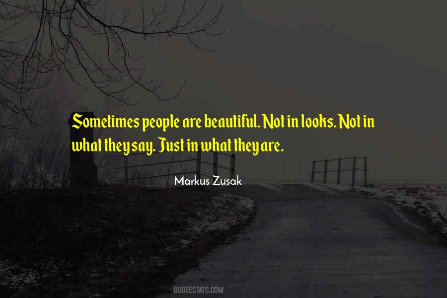 Something Beautiful To Say Quotes #18551