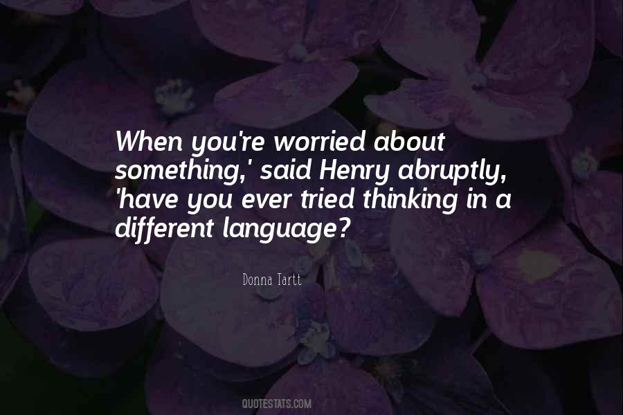 Something Different About You Quotes #1574218