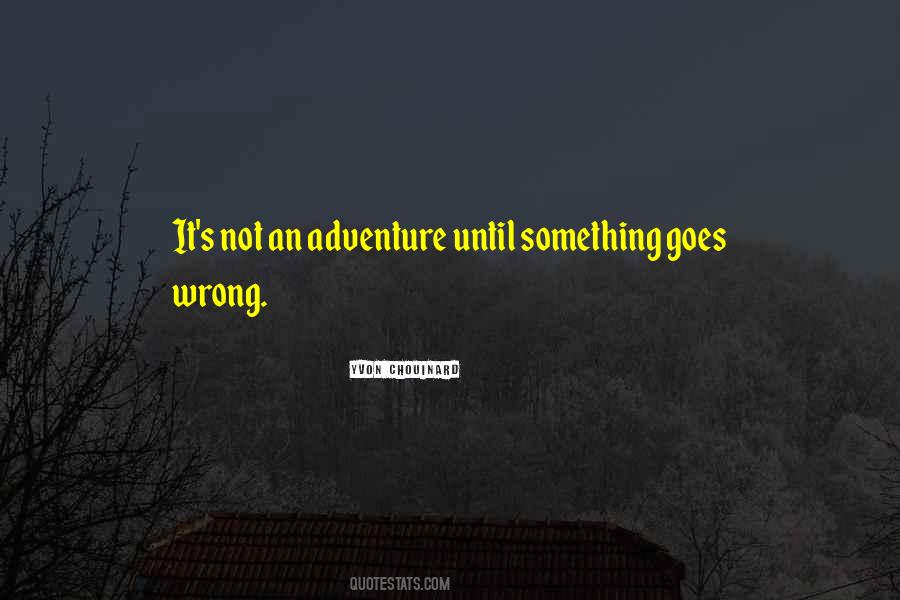 Something Goes Wrong Quotes #1725698