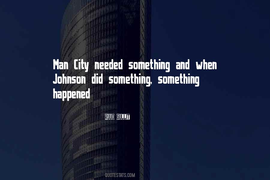 Something Happened Quotes #1082545