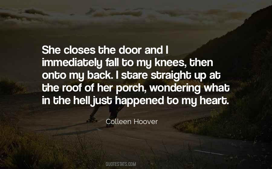 Something Happened To My Heart Quotes #119193