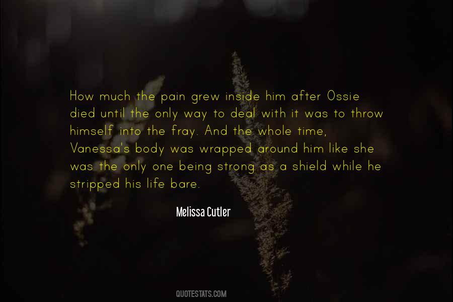 Something Inside Me Died Quotes #200177