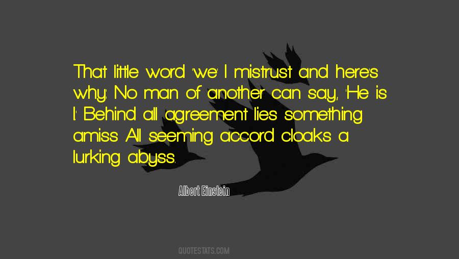 Something Is Amiss Quotes #939261