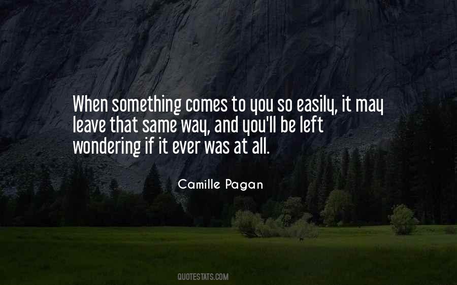 Something Left Quotes #179863