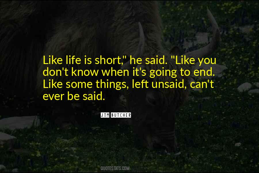 Something Left Unsaid Quotes #912849