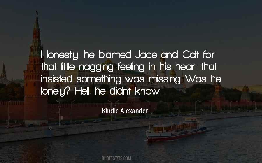 Something Missing In My Heart Quotes #392383