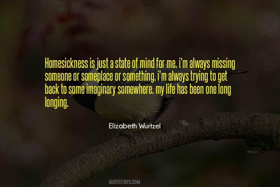 Something Missing Life Quotes #1517506