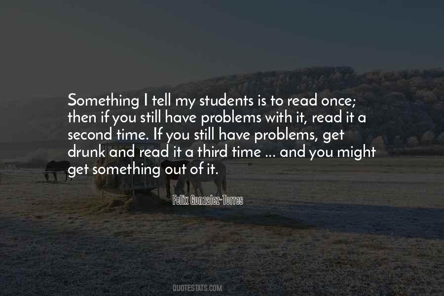 Something To Tell You Quotes #106676