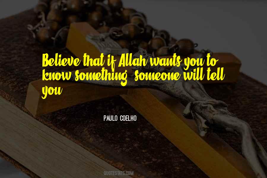 Something To Tell You Quotes #219897