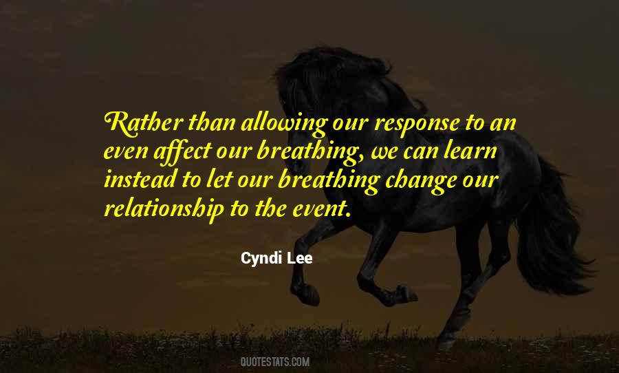 Quotes About Allowing Change #1022974