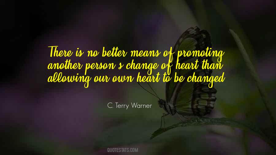 Quotes About Allowing Change #1261204