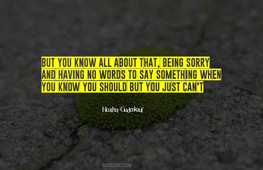 Something You Regret Quotes #1865921