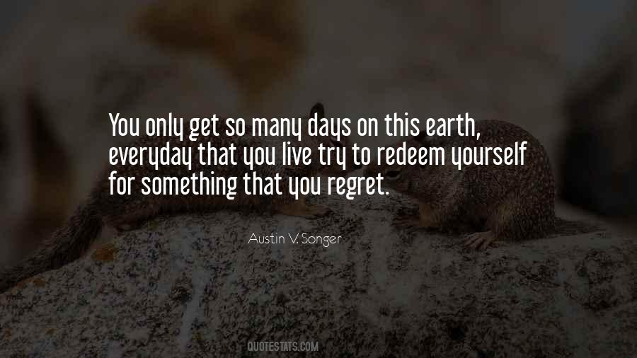 Something You Regret Quotes #38532