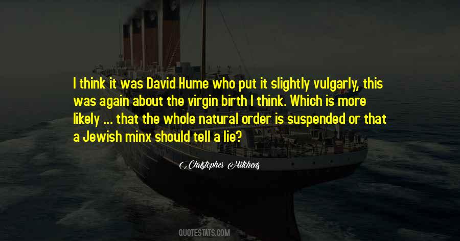 Quotes About David Hume #1141540