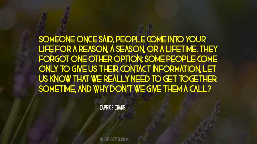 Sometime Life Quotes #1627540