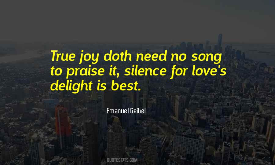 Sometimes All You Need Is Silence Quotes #102576