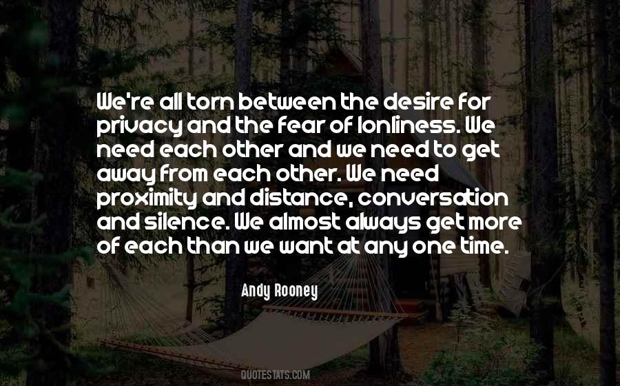 Sometimes All You Need Is Silence Quotes #145479