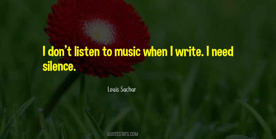 Sometimes All You Need Is Silence Quotes #175454