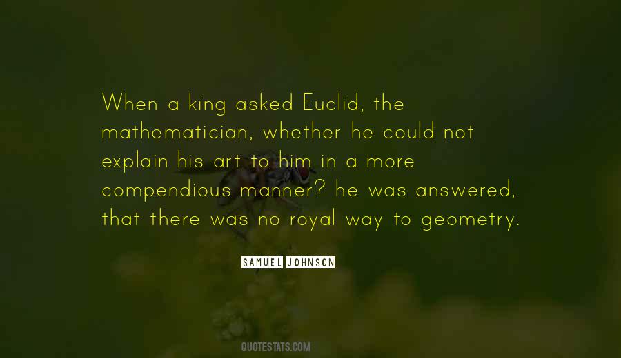 Quotes About Euclid #851702