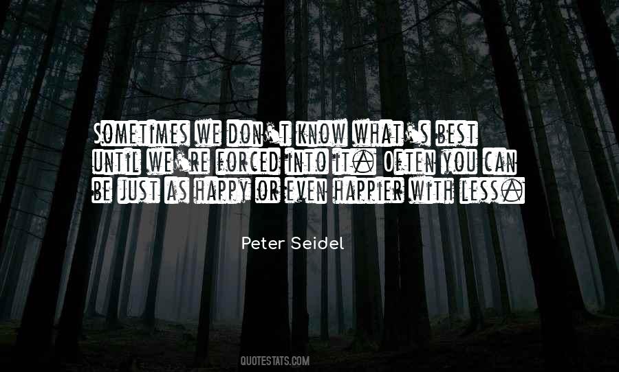 Sometimes Happiness Quotes #10100