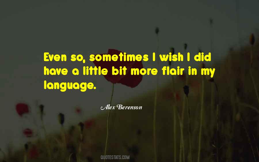 Sometimes I Wish Quotes #1260049