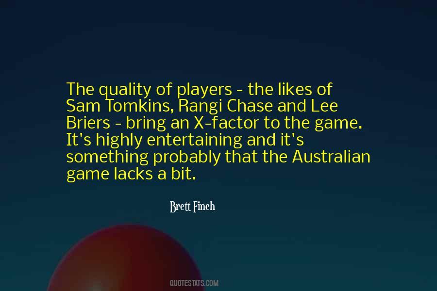 Quotes About Brett Lee #309771
